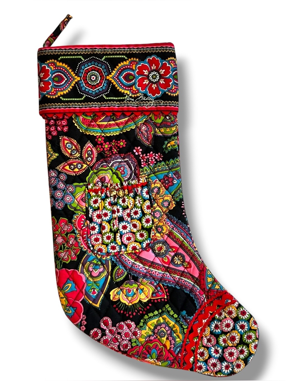 Retired RARE Vera Bradley Symphony In Hue Christmas Stockings NWOT D-2